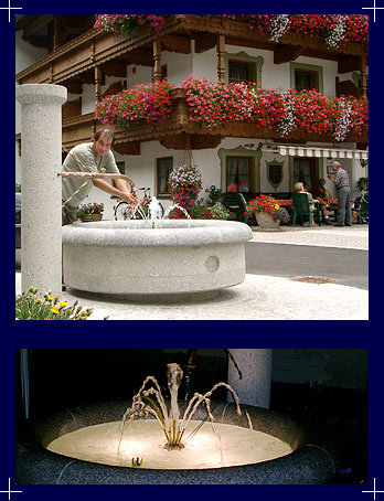 Wasserkreationen, Springbrunnenservice, Wasserdesign, Springbrunnen, Wasserbilder, Zimmerbrunnen, Wandbrunnen, Kunstobjekte aus Wasser Metall und Stein, Dekorbrunnen, Raumbefeuchter